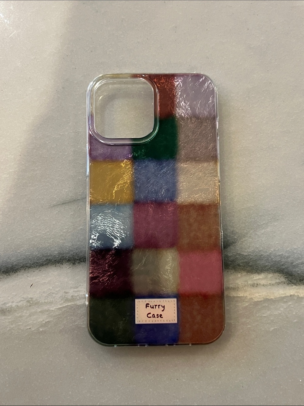 Multi-Color Patchwork Phone Case IPhone 13 Pro Max